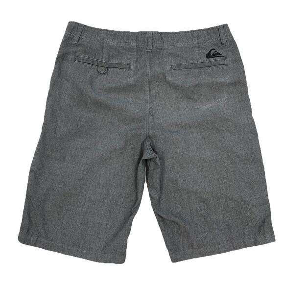Quiksilver Men’s Shorts 36x12 Gray Flat Front Casual Chino Walk Shorts - Picture 1 of 12